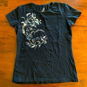 SPORTEK YOGA Fitted T-Shirt, Black, size L